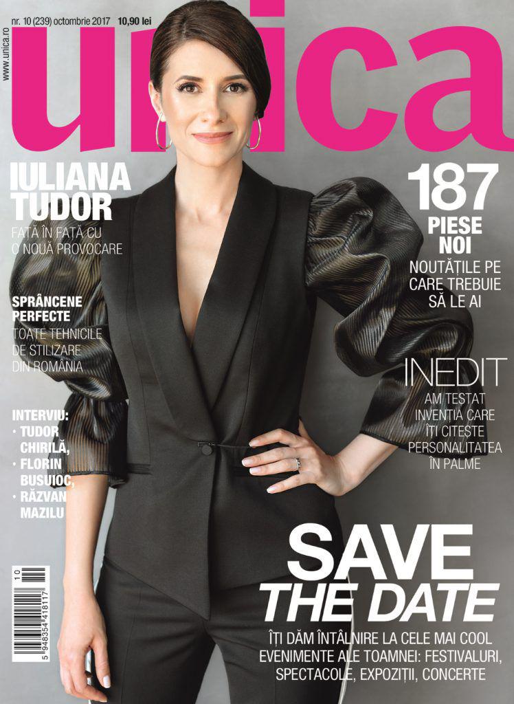 Iuliana Tudor Pe Coperta Unica Octombrie 2017 Va Prezenta Un Nou Show Revista Unica Romanesti Vedete Unica Ro