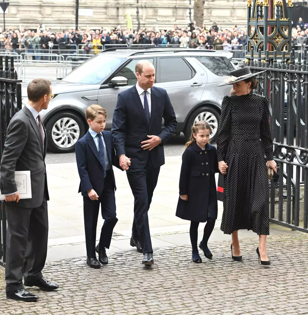 Kate Middleton Prințesa Charlotte Prințul William Prințul George