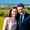 Cum au fost surprinși Nicușor Dan și Mirabela Grădinaru în Făgăraș. Au renunțat la ținutele elegante pentru haine sport