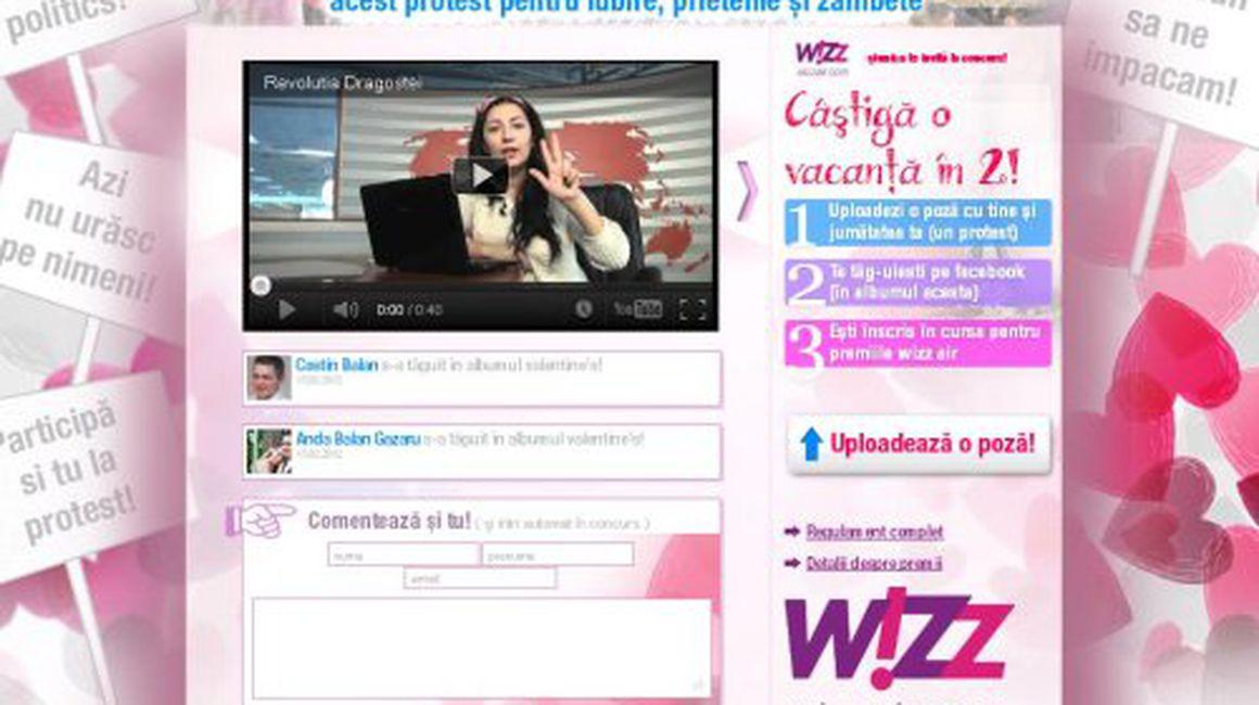 Unica Ro Si Wizz Air Te Invită La Revoluţia Dragostei
