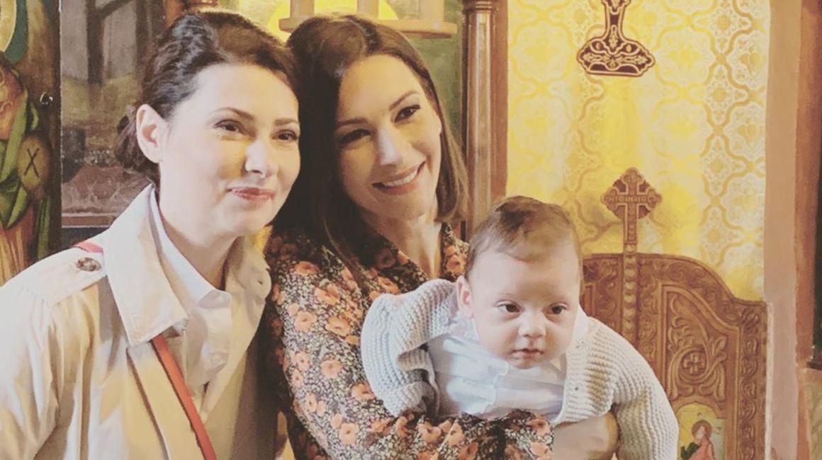 Mihaela Călin și A Botezat Băiețelul Nașă A Fost Andreea Berecleanu Foto Romanesti Vedete Unica Ro