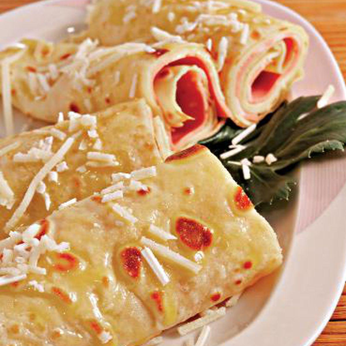 Clătite Aperitiv Cu Branză Si Suncă Retete Culinare Romanesti Si Din Bucataria Internationala