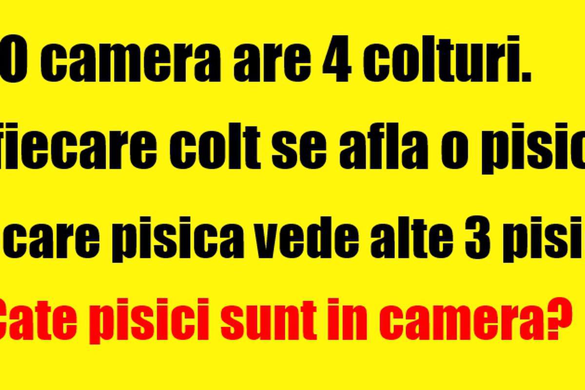 Problema de logică pe care puțini reușesc să o rezolve. Răspunsul 