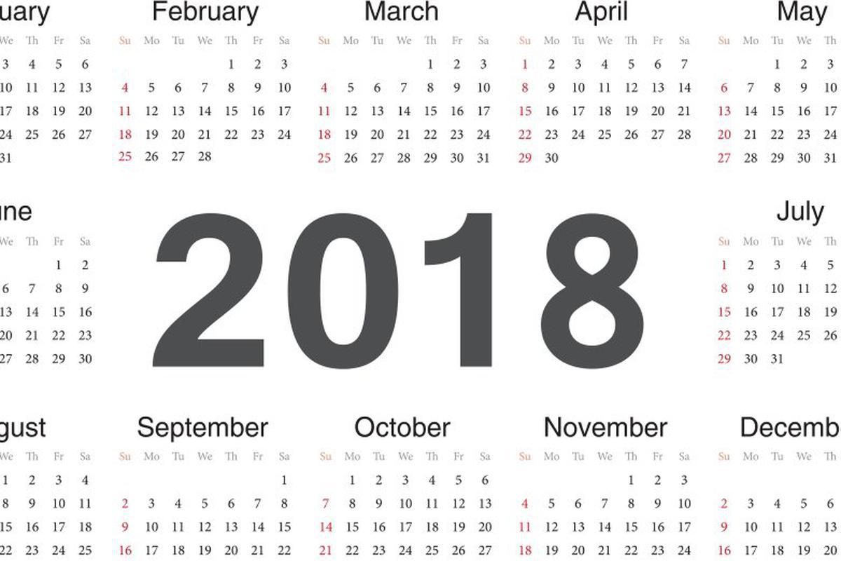 Zile Libere 2018 Calendar Libere Legale 2018 Divertisment Inedit Unica Ro