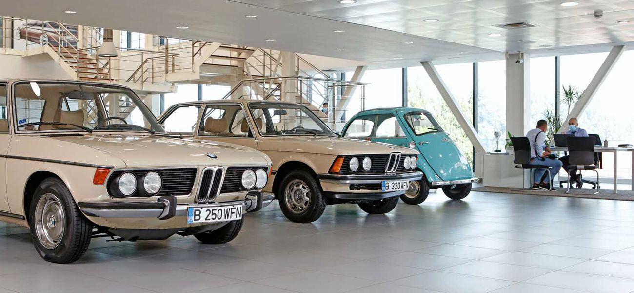 Trei modele BMW cu statut de legendă, expuse la Automobile Bavaria Băneasa