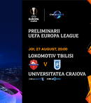Digi Sport transmite în direct meciurile CFR Cluj - Dinamo Zagreb și Lokomotivi Tibilisi - Universitatea Craiova din preliminariile UEFA Champions League, respectiv UEFA Europa League