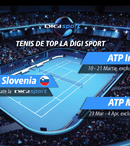 România - Slovenia, în Cupa Davis, se vede la Digi Sport