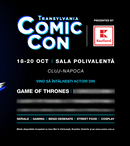 Comic Con se extinde în România. În toamna anului 2019, are loc prima ediție Transylvania Comic Con