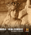 Postul de televiziune History marchează 145 de ani de la nașterea Reginei Maria, prin difuzarea documentarului „Maria – Inima României”