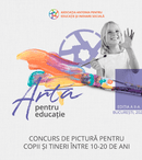 #ArtăPentruEducație este despre copii și tineri care își găsesc calea prin pictură
