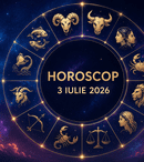 Horoscop 3 iulie 2026. Zodia care caută liniște sufletească, în timp ce alta își impune punctul de vedere