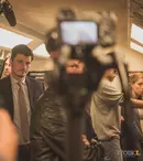 Emilian Oprea și Constantin Cotimanis filmează “Coborâm la prima”. Acțiunea filmului are loc în ziua de după #Colectiv