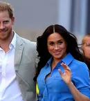 FOTO. Meghan Markle a revenit în Marea Britanie. Ea și Prințul Harry au avut prima apariție de la întoarcere