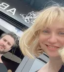 Cristina Cioran și fostul iubit, Alex Dobrescu, scandal în mijlocul străzii. Actrița plângea, iar el o amenința cu Poliția