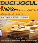 Cineplexx te transformă din spectator în gamer cu filmul Gran Turismo