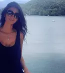 Geanina Ilieş a fugit de caniculă pe Transfăgărăşan