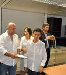 Cătălin Scărlătescu găteşte pentru elevi