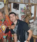 FOTO: Mihai Găinuşă a mâncat porcuşor de Guineea 