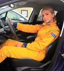 Ana Cristina Călin (Digi24), pe podium la Campionatul Naţional de Îndemânare Auto