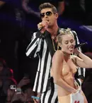 Miley Cyrus şi Robin Thicke vor face show şi la MTV EMA