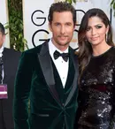 Matthew McConaughey i-a mulţumit soţiei pentru Globul său de Aur