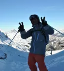 George Vintilă şi-a petrecut vacanţa pe schiuri, în Austria