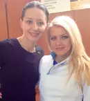 Cristina Dochianu a luat lecţii de scrimă de la Ana Maria Brânză