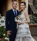 Eros Ramazzotti a făcut nuntă mare cu modelul Marica Pellegrinelli