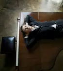 Pianistul Sergiu Tuhuțiu şi dirijorul Gabriel Bebeșelea, pe scena Sălii Radio  