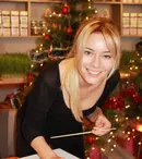 Laura Cosoi a creat un tablou din semințe pentru o cauză nobilă