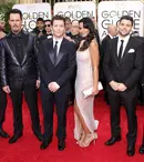 Actorii din „Anturaj” au filmat pe covorul roşu de la Globurile de Aur