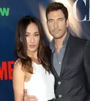 Dylan McDermott şi Maggie Q (colegi în „Hărţuitorii”) s-au logodit!