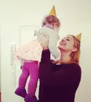 Meryem Uzerli, din „Suleyman Magnificul”, şi-a sărbătorit fetiţa