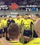 Mâine, TVR 1 transmite în exclusivitate derby-ul România - Georgia la rugby