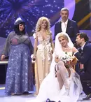 Anda Adam îmbracă rochia sexy de mireasă, la “Te cunosc de undeva!”