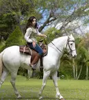 Ana Brenda Contreras a luat lecţii de echitaţie şi scrimă pentru “Dragoste şi ură”