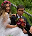 Galerie FOTO: Adela Popescu şi Radu Vâlcan s-au căsătorit