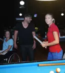 Sonia Simionov a fost instructor pentru jucătorii de biliard în scaun rulant