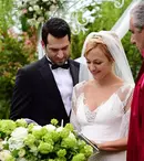 Meryem Uzerli, în rochie de mireasă pentru cel mai recent serial al ei