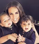 Foto: Jacqueline Bracamontes şi-a prezentat fetiţele