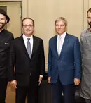 Nicolai Tand și Adi Hădean au gătit pentru președintele Franței