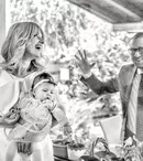 FOTO. Simona Gherghe şi-a botezat fetiţa