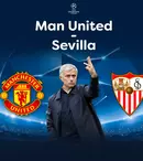 Manchester United - Sevilla se joacă astăzi la 21:45, live la PRO TV