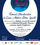 Alexandru Tomescu va susține recital cu vioara Stradivarius la Casa Artelor „Dinu Lipatti”, sâmbătă, 26 mai