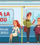 Cartea la metrou – invitație la lectură: Atenție, se închid ușile și se deschid cărțile!