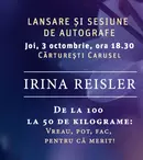 Lifestyle Publishing lansează cartea „De la 100 la 50 de kilograme: Vreau, pot, fac, pentru că merit!”, de Irina Reisler