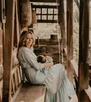 Laura Cosoi, botez tradițional pentru fiica ei. Primele imagini de la creștinarea Verei