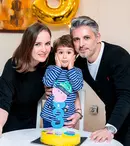 GALERIE FOTO. Andrei, fiul Ioanei Mariei Moldovan, împlinește azi 3 ani