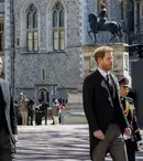 Ce și-au spus prinții William și Harry la ieșirea din biserică, după înmormântarea bunicului lor, Prințul Philip