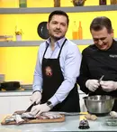 Liviu Vârciu și Nea Mărin, duo de senzație. Cei doi au fost invitați speciali la „Chefi la cuțite”